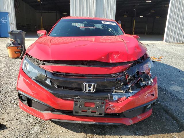 2HGFC2F88LH551854 - 2020 HONDA CIVIC SPORT 红色 照片 5