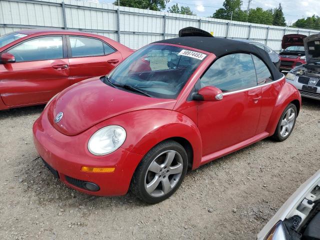 3VWSG31YX6M319578 - 2006 VOLKSWAGEN NEW BEETLE CONVERTIBLE OPTION PACKAGE 2 RED photo 1