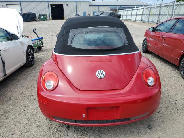 3VWSG31YX6M319578 - 2006 VOLKSWAGEN NEW BEETLE CONVERTIBLE OPTION PACKAGE 2 RED photo 6