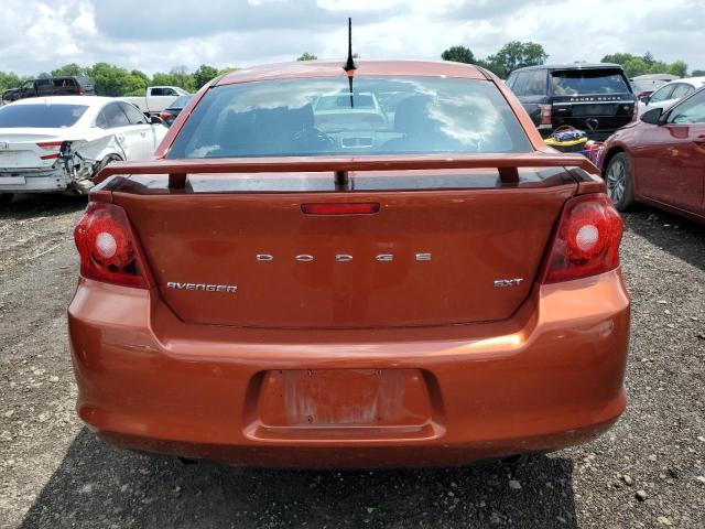 1C3CDZEG1CN198420 - 2012 DODGE AVENGER SXT ORANGE photo 6