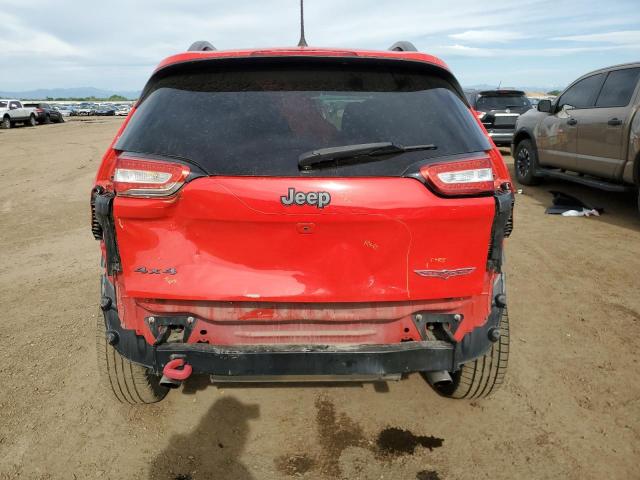 1C4PJMBS1HW639272 - 2017 JEEP CHEROKEE TRAILHAWK RED photo 6