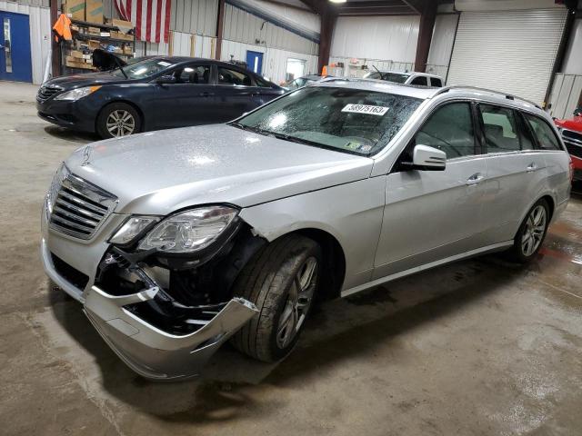 WDDHH8HB8BA516464 - 2011 MERCEDES-BENZ E 350 4MATIC WAGON SILVER photo 1