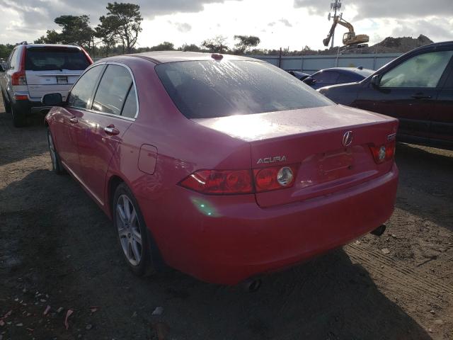 JH4CL96815C009235 - 2005 ACURA TSX RED photo 3