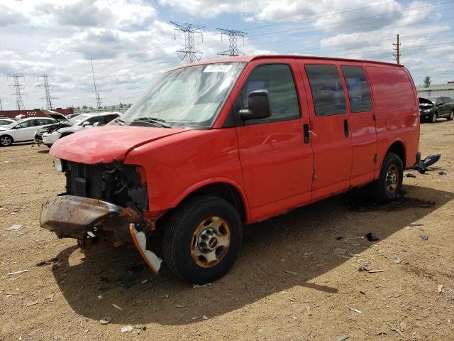 1GTHG35K981197668 - 2008 GMC SAVANA G3500 RED photo 1