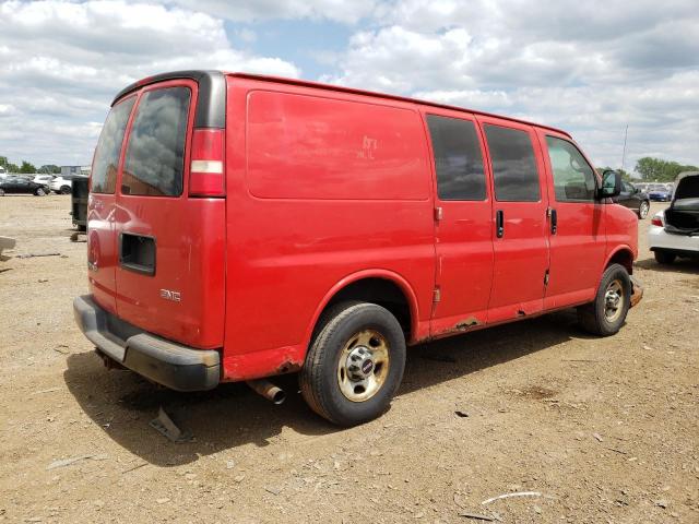 1GTHG35K981197668 - 2008 GMC SAVANA G3500 RED photo 3