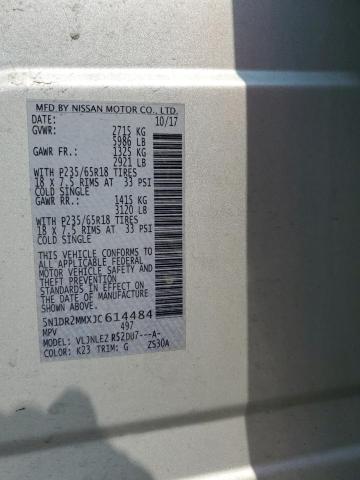 5N1DR2MMXJC614484 - 2018 NISSAN PATHFINDER S SILVER photo 13
