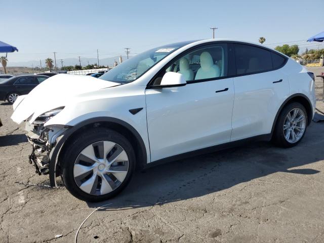 5YJYGDEE8LF058938 - 2020 TESLA MODEL Y WHITE photo 1