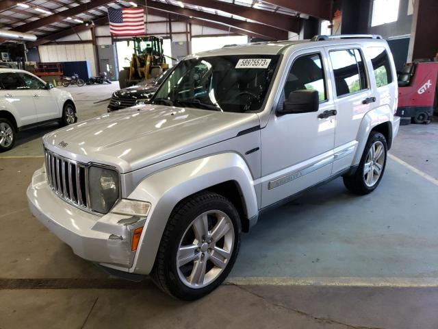 1J4PN5GK4BW593697 - 2011 JEEP LIBERTY LIMITED SILVER photo 1