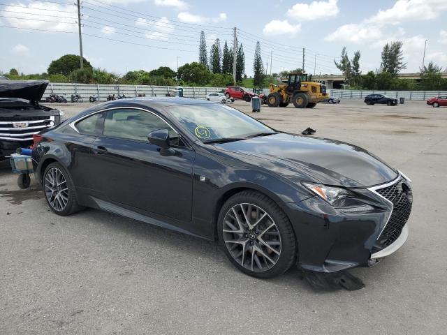 JTHHA5BCXH5007362 - 2017 LEXUS RC 200T BLACK photo 4