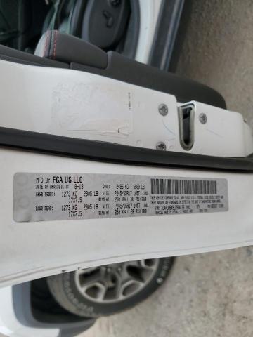 1C4PJMBX9LD504136 - 2020 JEEP CHEROKEE TRAILHAWK WHITE photo 12