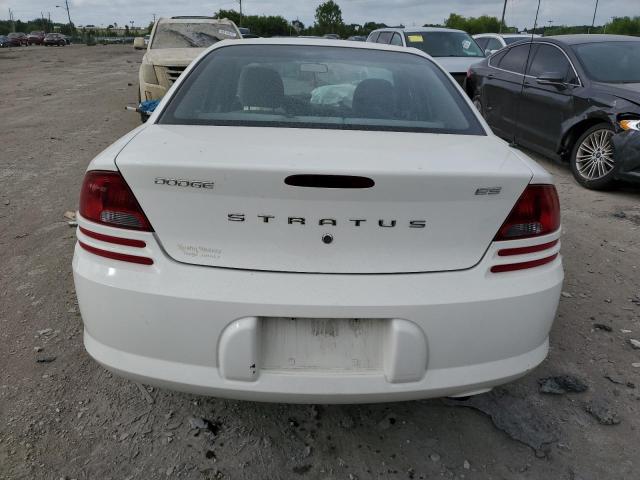 1B3EL56R94N418860 - 2004 DODGE STRATUS ES WHITE photo 6