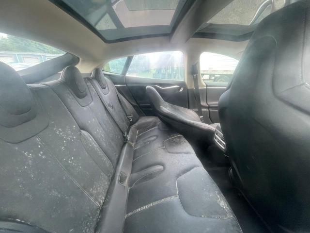 5YJSA1H16EFP28603 - 2014 TESLA MODEL S Կարմիր լուսանկար 6