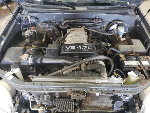 5TBBT44103S388383 - 2003 TOYOTA TUNDRA ACCESS CAB SR5 GRAY photo 11