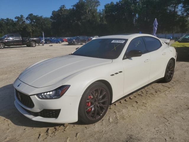 ZAM57YSA2K1323464 - 2019 MASERATI GHIBLI S WHITE photo 1