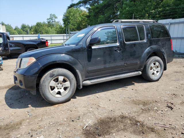 5N1AR18W66C666792 - 2006 NISSAN PATHFINDER LE BLACK photo 1