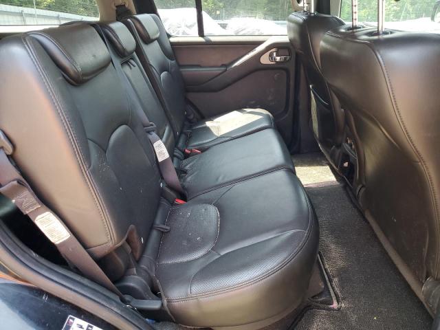 5N1AR18W66C666792 - 2006 NISSAN PATHFINDER LE BLACK photo 11