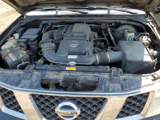 5N1AR18W66C666792 - 2006 NISSAN PATHFINDER LE BLACK photo 12