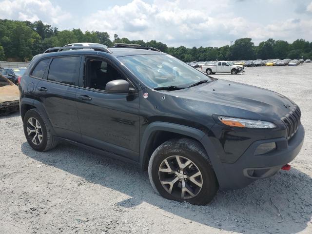 1C4PJMBB2FW595120 - 2015 JEEP CHEROKEE TRAILHAWK BLACK photo 4