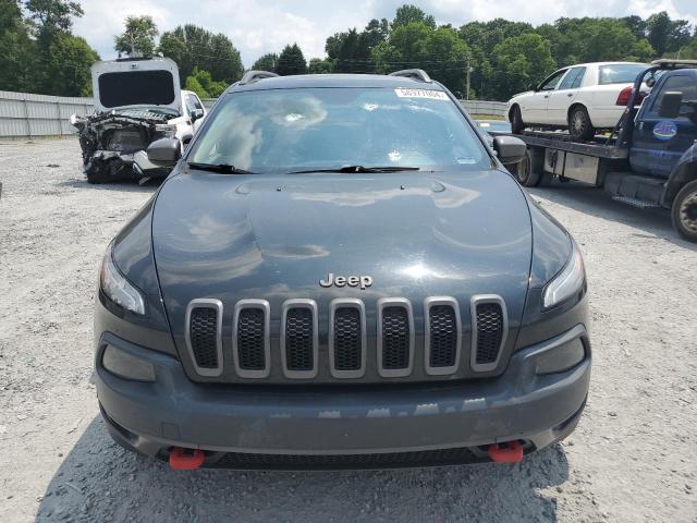 1C4PJMBB2FW595120 - 2015 JEEP CHEROKEE TRAILHAWK BLACK photo 5