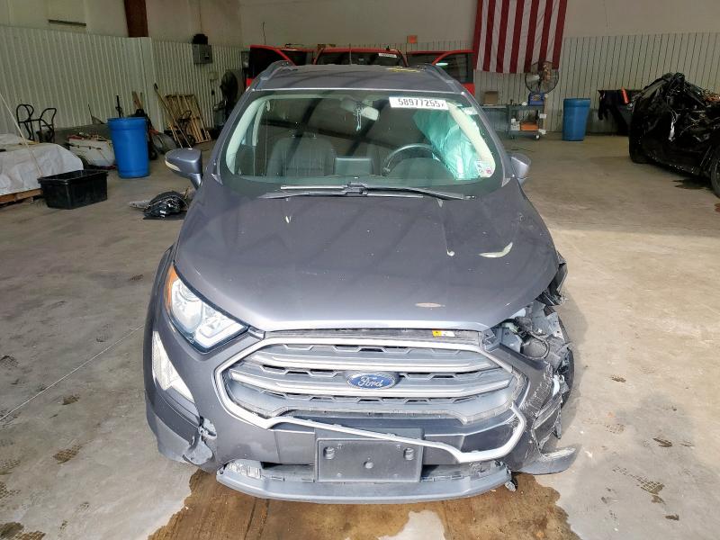 MAJ6S3GL9LC344649 - 2020 FORD ECOSPORT SE ნაცრისფერი ფოტო 5