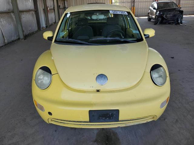 3VWBK31C45M401243 - 2005 VOLKSWAGEN NEW BEETLE GL YELLOW photo 5