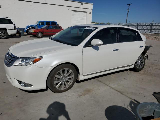 4T1BK3DB7BU375911 - 2011 TOYOTA AVALON BASE WHITE photo 1