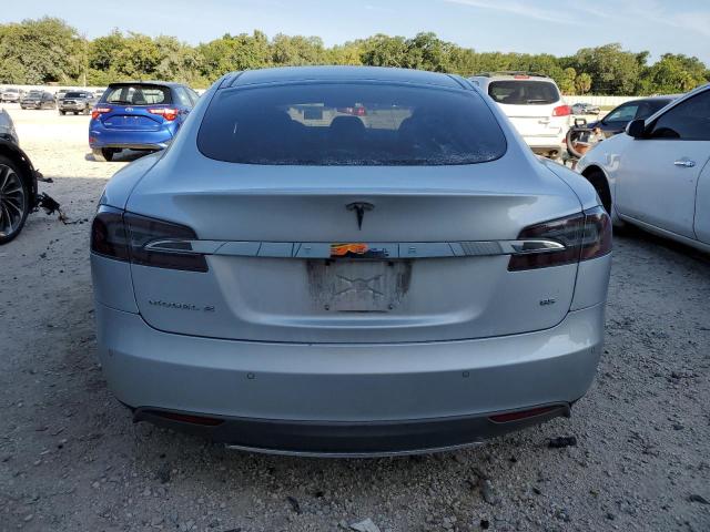 5YJSA1H10FFP72548 - 2015 TESLA MODEL S 85 SILVER photo 6