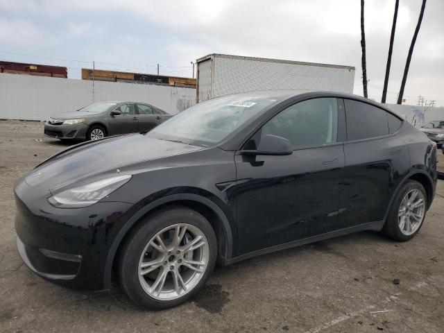 5YJYGDEE4LF019845 - 2020 TESLA MODEL Y Սև լուսանկար 1
