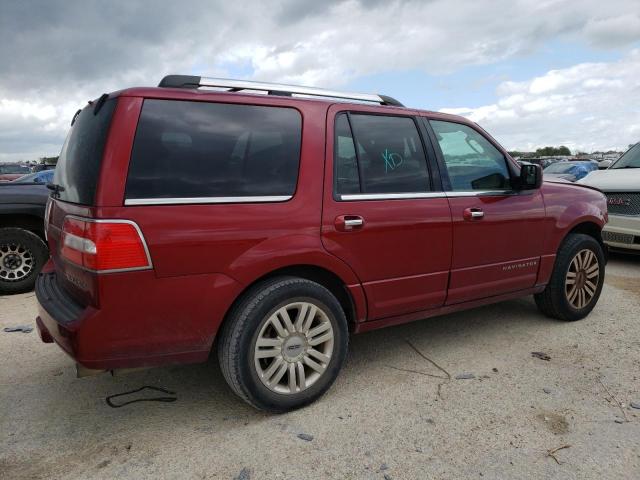 5LMJJ2H54EEL08739 - 2014 LINCOLN NAVIGATOR 红色 照片 3