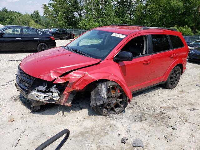 3C4PDDEG5HT543469 - 2017 DODGE JOURNEY GT RED photo 1