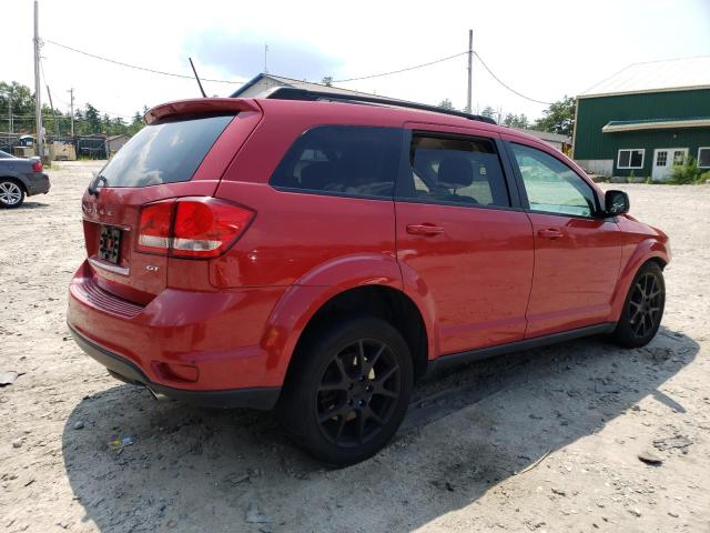 3C4PDDEG5HT543469 - 2017 DODGE JOURNEY GT RED photo 3