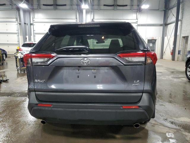 JTMF1RFVXLD529855 - 2020 TOYOTA RAV4 LE GRAY photo 6