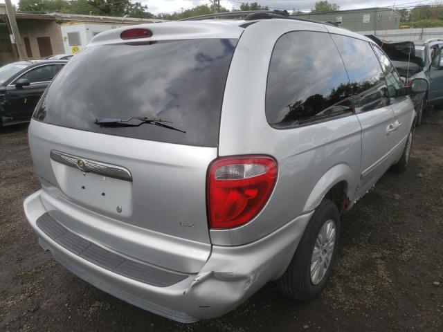 2A4GP44R66R844689 - 2006 CHRYSLER TOWN & COU LX SILVER photo 4