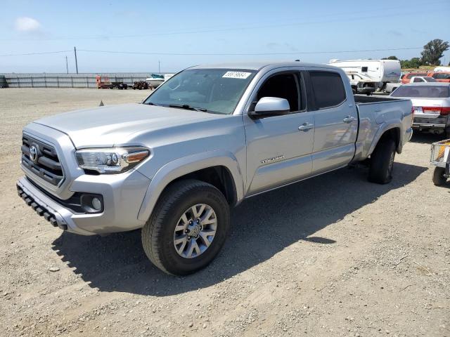 3TMDZ5BN1HM035541 - 2017 TOYOTA TACOMA DOUBLE CAB SILVER photo 1