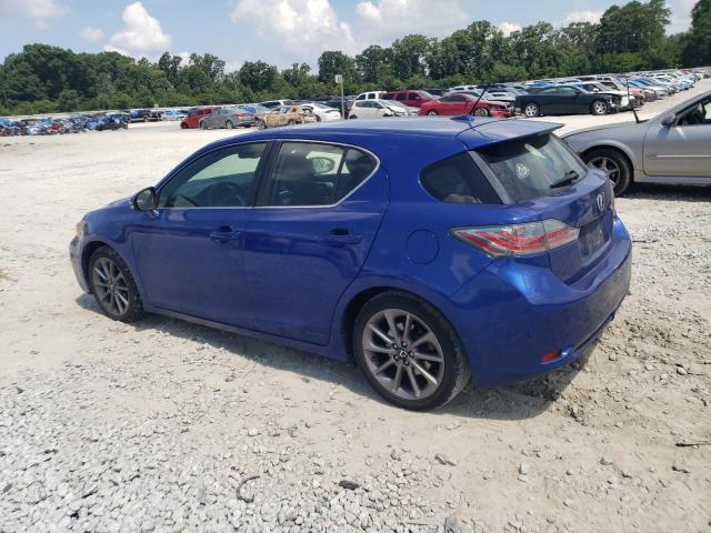 JTHKD5BH0C2046173 - 2012 LEXUS CT 200 BLUE photo 2