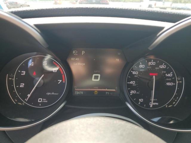 ZARFAEDN9H7533774 - 2017 ALFA ROMEO GIULIA Q4 银色 照片 9