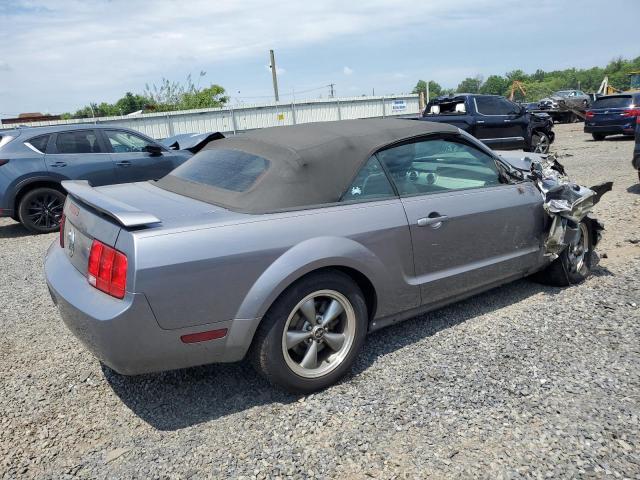 1ZVHT84N765109305 - 2006 FORD MUSTANG GRAY photo 3