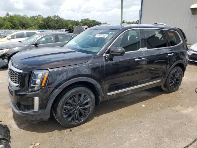 5XYP54HC6MG136493 - 2021 KIA TELLURIDE SX BLACK photo 1