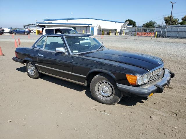 WDBBA45C6FA033750 - 1985 MERCEDES-BENZ 380 SL BLACK photo 4