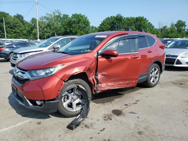 2HKRW2H84KH617001 - 2019 HONDA CR-V EXL ORANGE photo 1