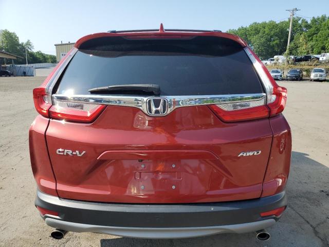 2HKRW2H84KH617001 - 2019 HONDA CR-V EXL ORANGE photo 6