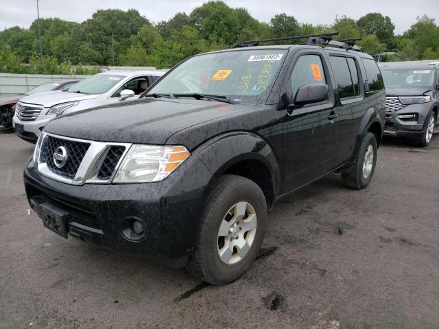 5N1AR1NB7CC619753 - 2012 NISSAN PATHFINDER S BLACK photo 1