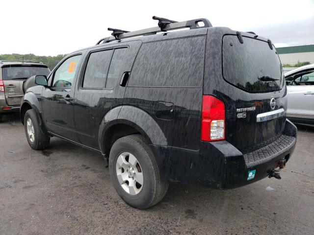5N1AR1NB7CC619753 - 2012 NISSAN PATHFINDER S BLACK photo 2