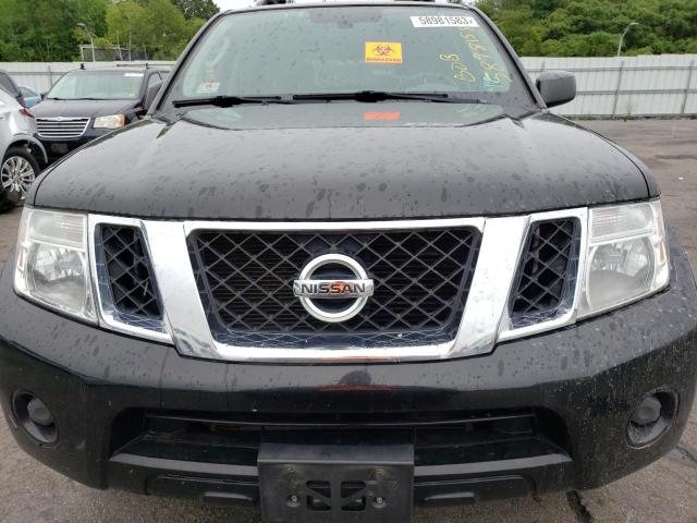 5N1AR1NB7CC619753 - 2012 NISSAN PATHFINDER S BLACK photo 5