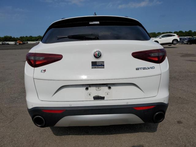 ZASFAKPN1J7B89617 - 2018 ALFA ROMEO STELVIO SPORT Белый фото 6