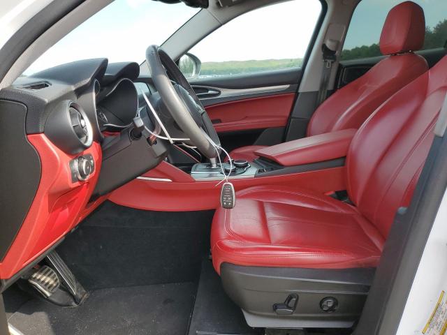 ZASFAKPN1J7B89617 - 2018 ALFA ROMEO STELVIO SPORT Белый фото 7