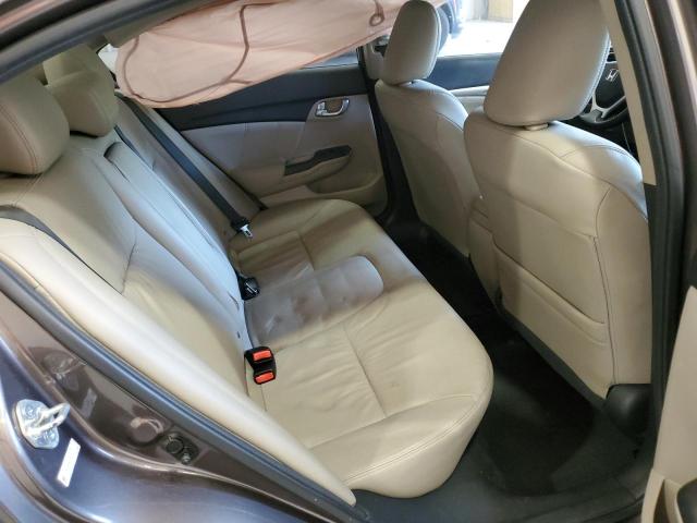 2HGFB2F94DH554974 - 2013 HONDA CIVIC EXL GRAY photo 10
