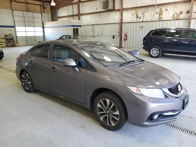 2HGFB2F94DH554974 - 2013 HONDA CIVIC EXL GRAY photo 4