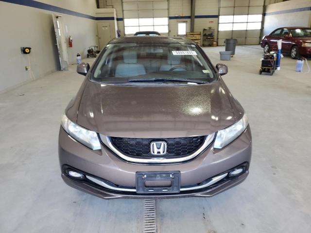 2HGFB2F94DH554974 - 2013 HONDA CIVIC EXL GRAY photo 5