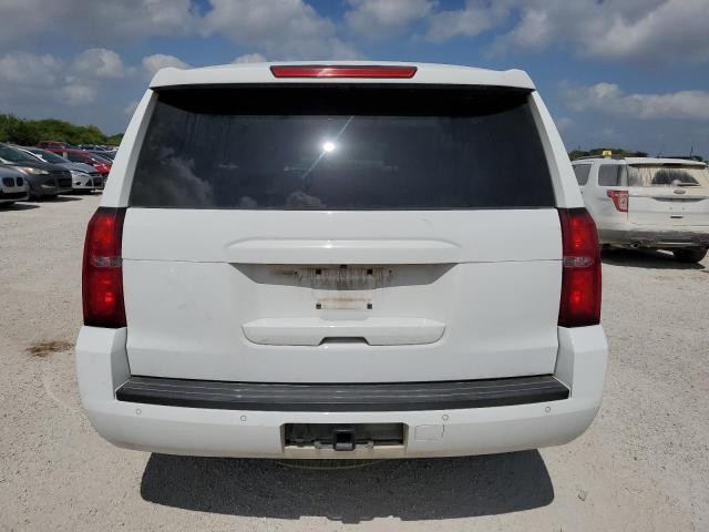 1GNLCDEC1LR245525 - 2020 CHEVROLET TAHOE POLICE WHITE photo 6